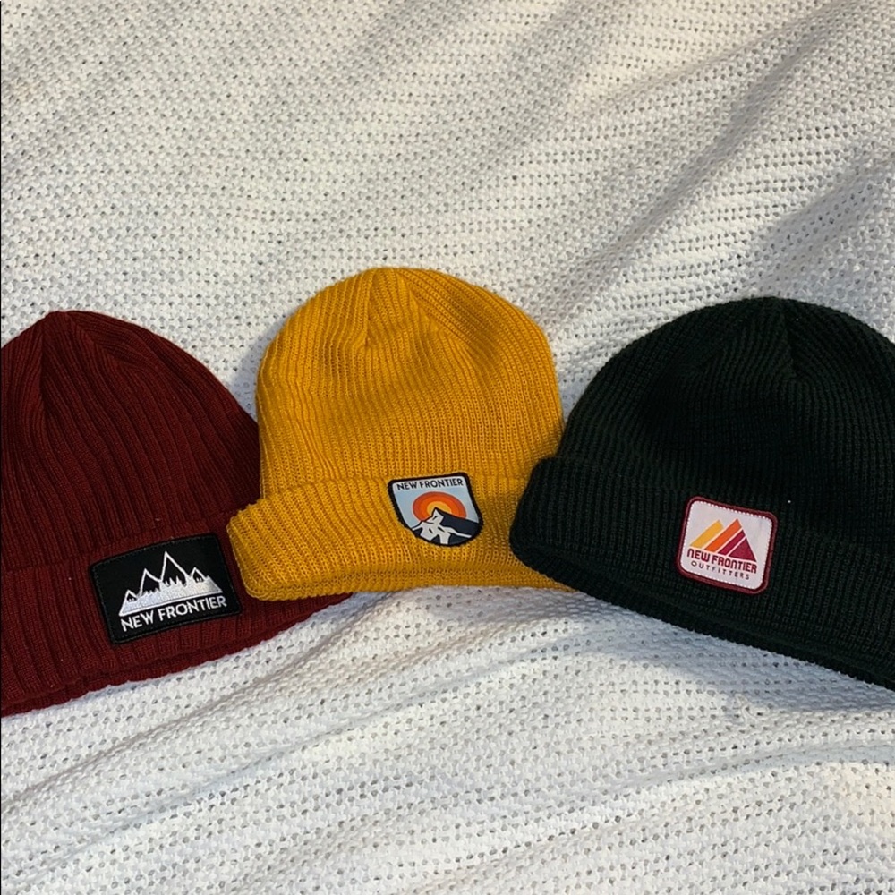 NWOT New Frontier beanies